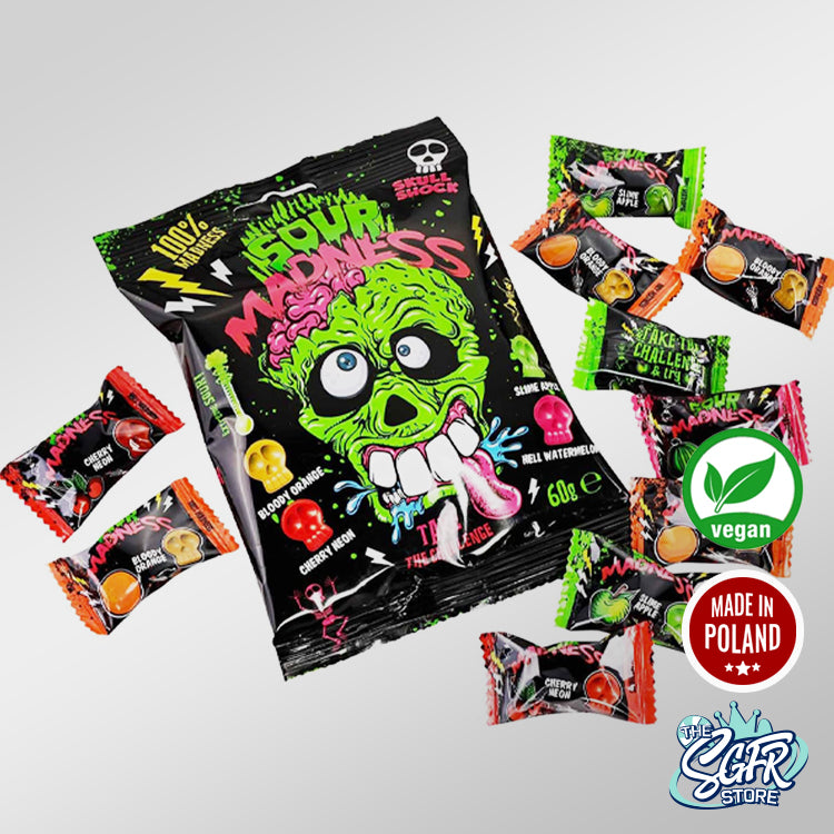 Sour Madness Candy (60g), Vegan