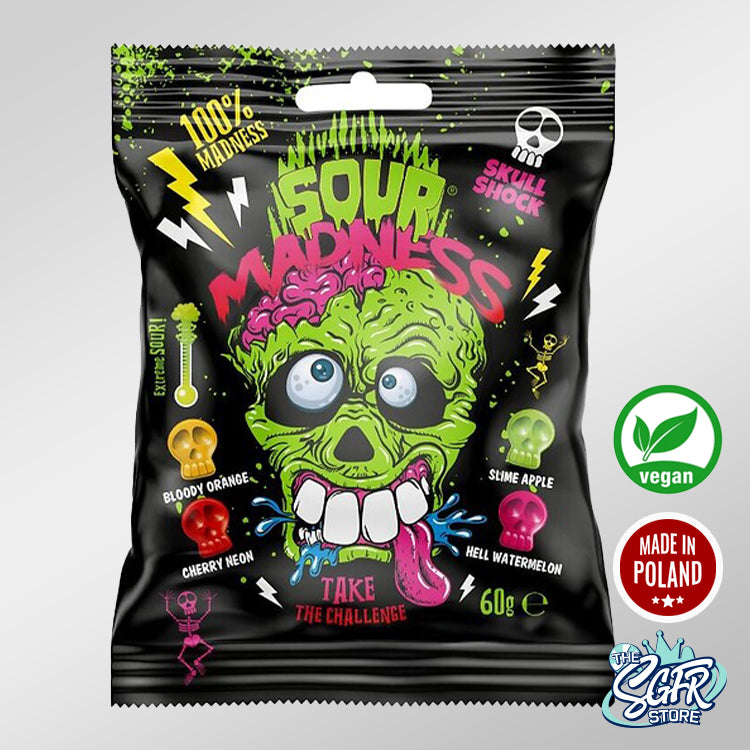 Sour Madness Candy (60g), Vegan