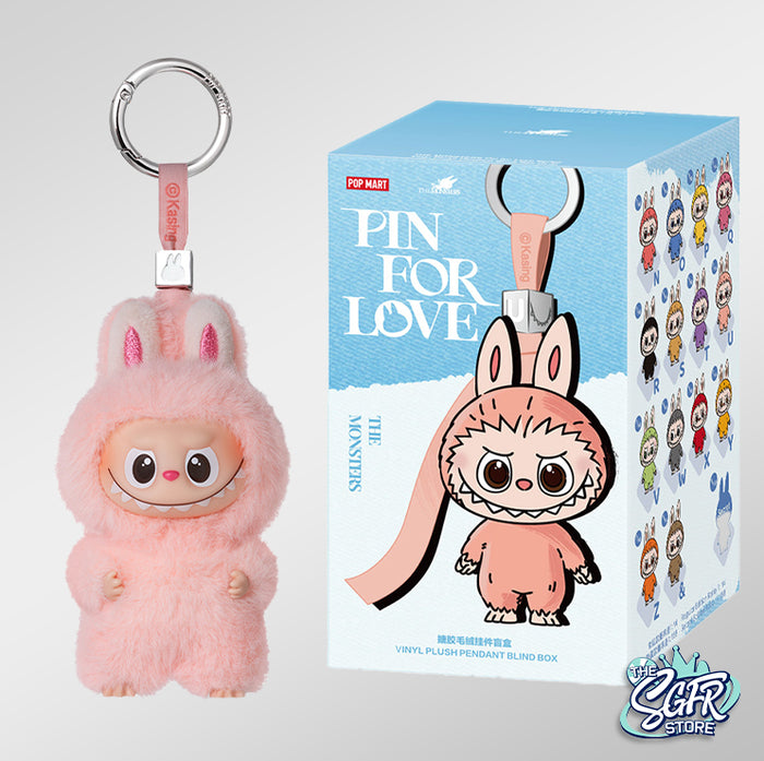 LABUBU | The Monsters Pin For Love Series, Blue Box N-Z (Original)