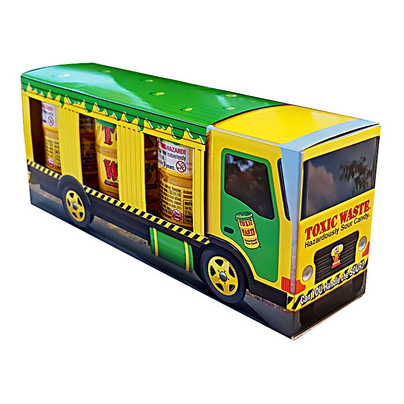 Toxic Waste Truck carrying 3 x 42g Drums (Halal) The SGFR Store