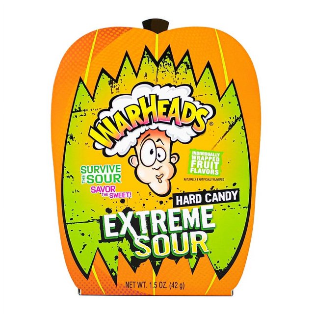 Warheads Sour Candy in Halloween Boxes (USA)