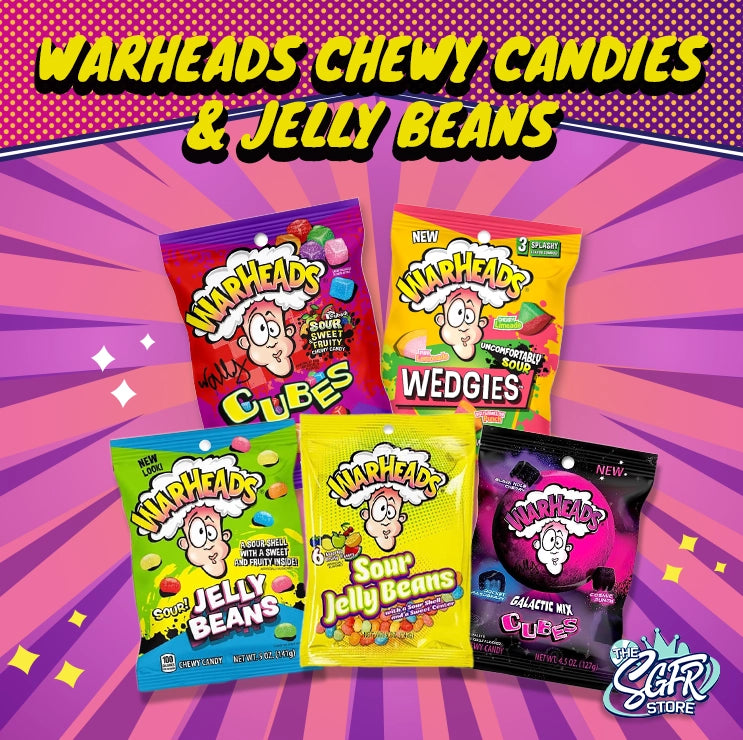 Warheads Chewy Candies & Jelly Beans