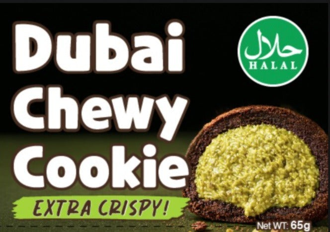 Dubai Chewy Cookie, XL Pistachio Extra Crispy (65g)