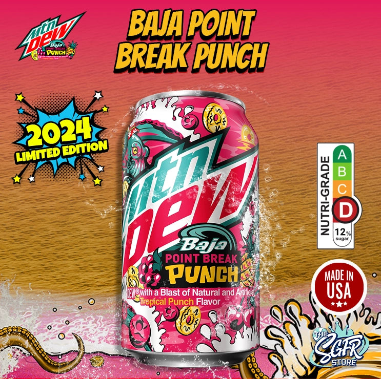 Mountain Dew Baja Point Break Punch (2024 Limited Edition)