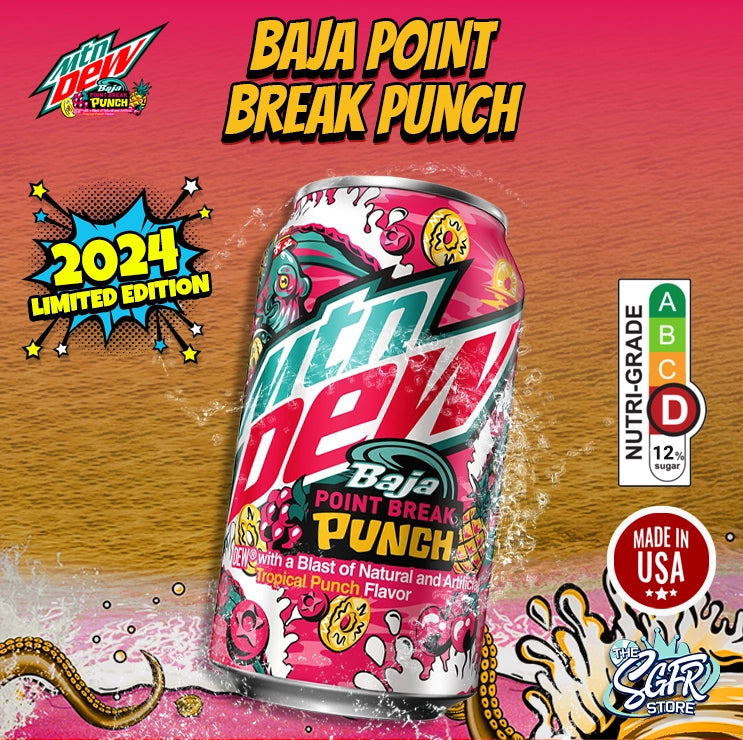 Mountain Dew Baja Point Break Punch (2024 Limited Edition)