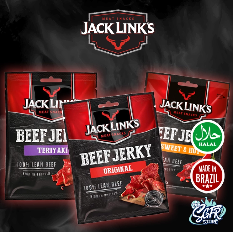 Beef Jerky by Jack Links, Brazil Edition (Halal)