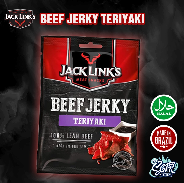 Beef Jerky by Jack Links, Brazil Edition (Halal)