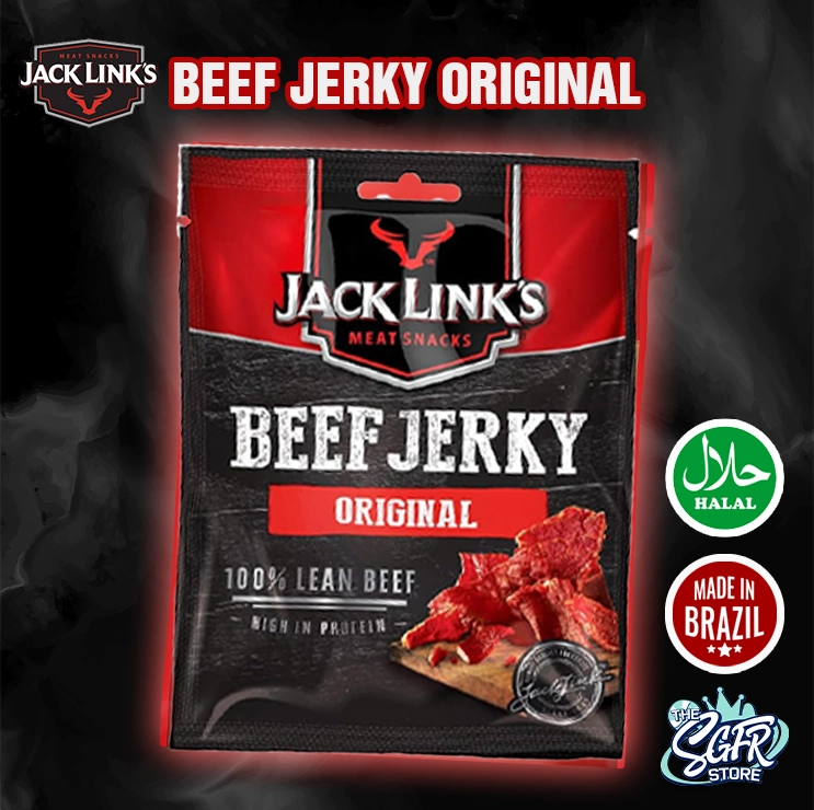 Beef Jerky by Jack Links, Brazil Edition (Halal)