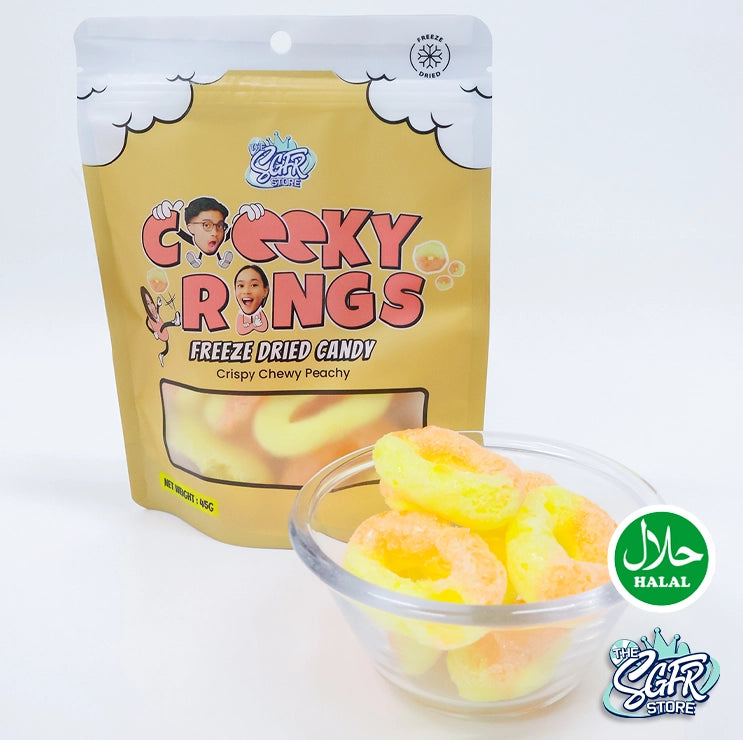 Freeze Dried Cheeky Peach Rings