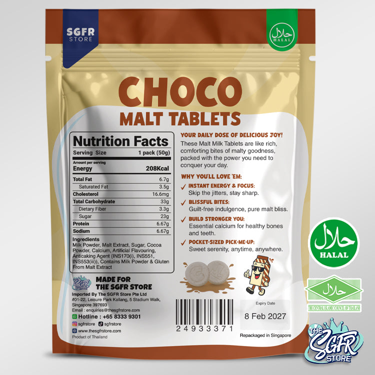 Choco Malt Tablets (50g)