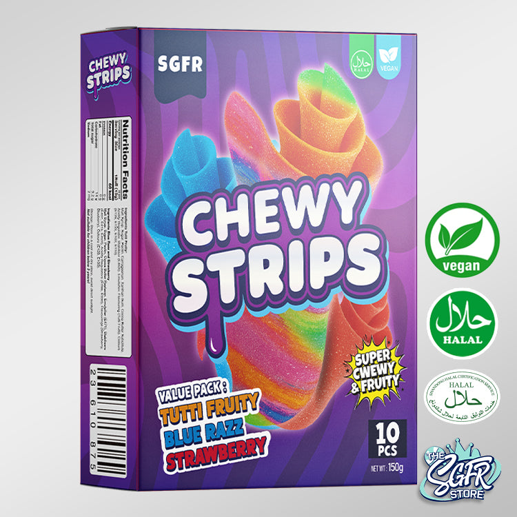 Chewy Strips Rolls (1Box/10pcs)