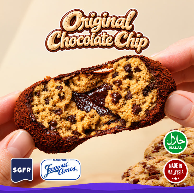 Dubai Chewy Cookie, Famous Amos, Original Chocolate Chip