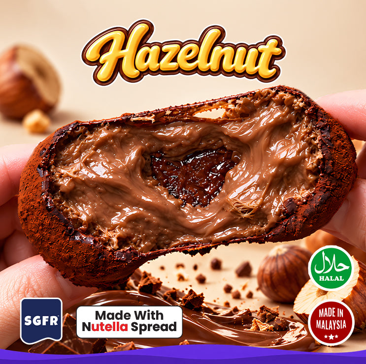 Dubai Chewy Cookie, Nutella Hazelnut