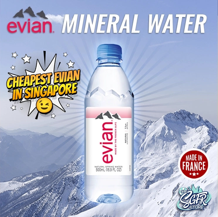 Evian Mineral Water (500ml)