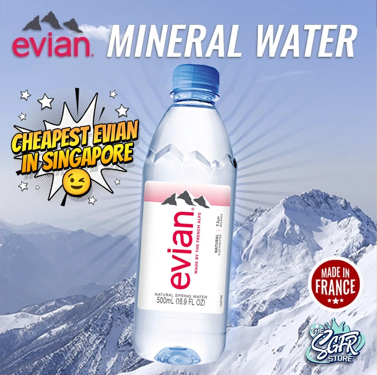 Evian Mineral Water (500ml)