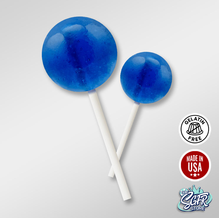 USA Gourmet Lollipops, Blue Raspberry (31g)