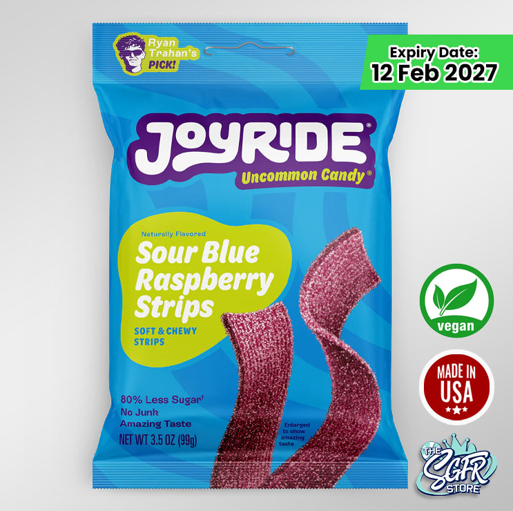Joyride Sour Raspberry Strips (Plant Based), 99g