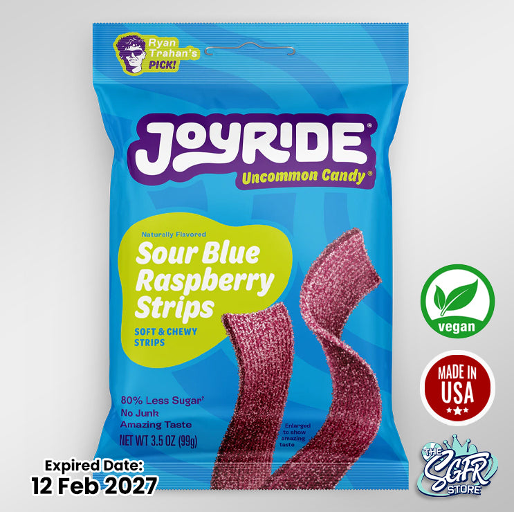 Joyride Sour Raspberry Strips (Plant Based), 99g