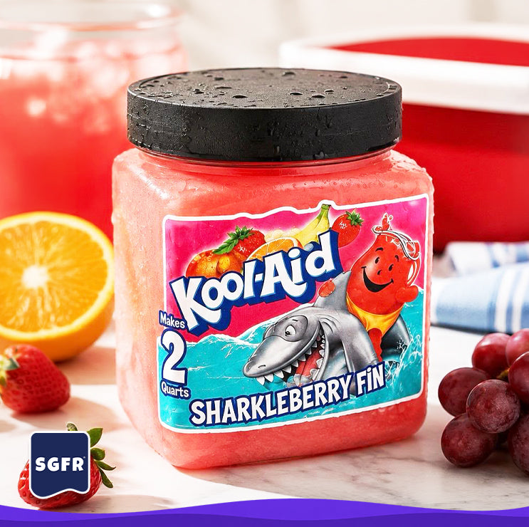 Kool-Aid Infused Drinks, Pink Sharkleberry Fin