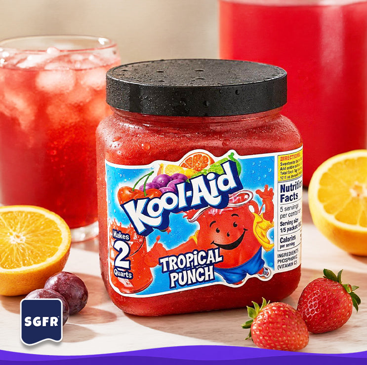 Kool-Aid Infused Drinks, Red Tropical Punch