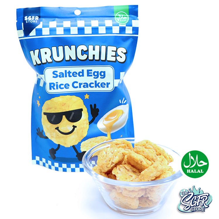 Krunchies Salted Egg Rice Cracker