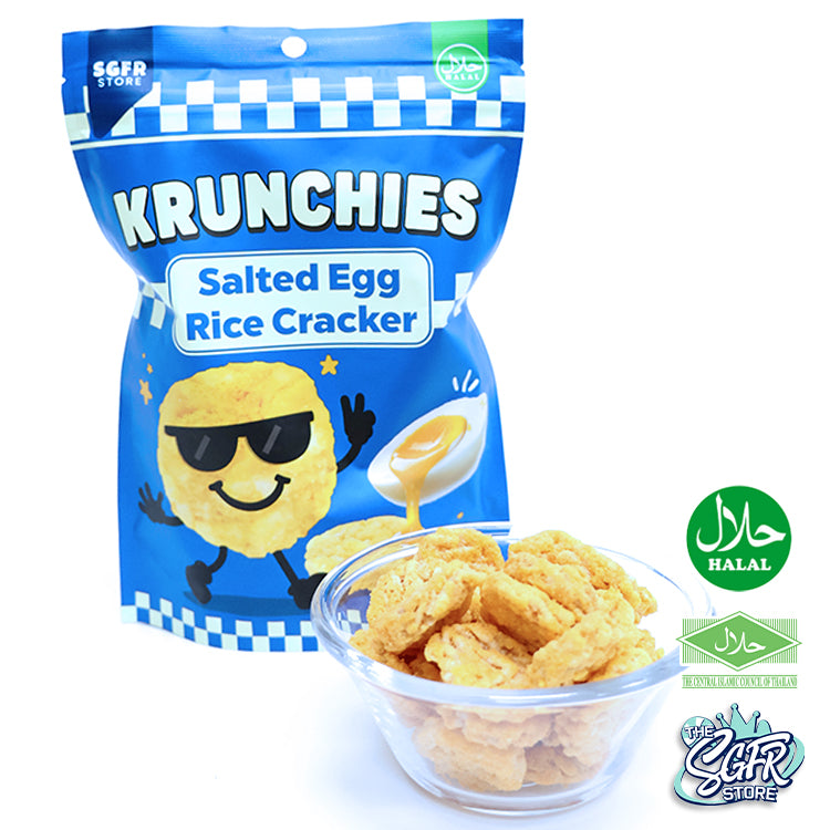 Krunchies Salted Egg Rice Cracker