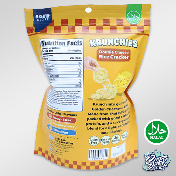 Krunchies Double Cheese Rice Cracker
