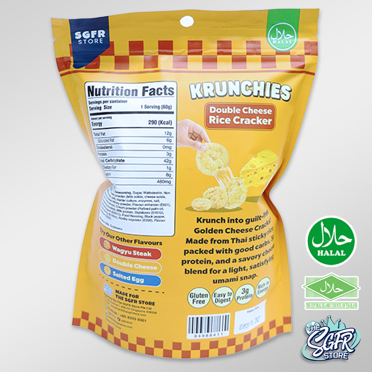 Krunchies Double Cheese Rice Cracker
