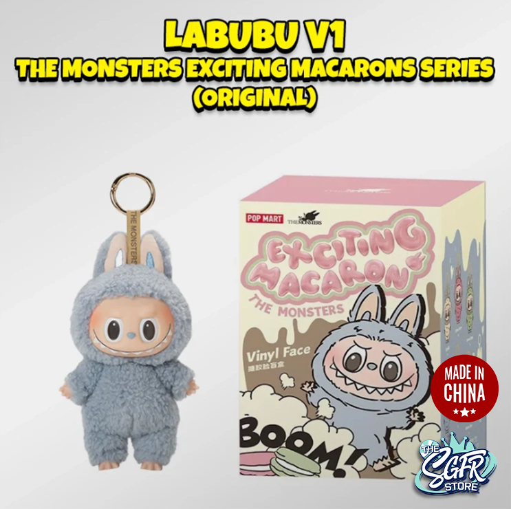 Slavic Labubu LABUBU V1 The Monsters Exciting Macarons Series (Original) – The SGFR Store