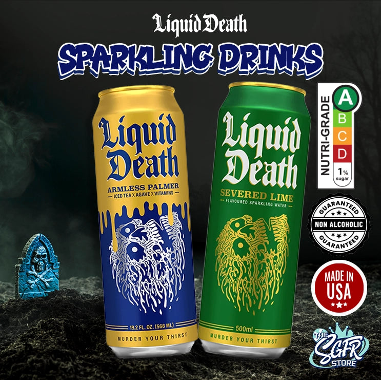 Liquid Death (Best Selling Sparkling Drink)