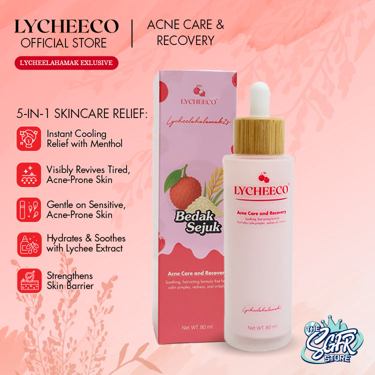 Lycheeco Bedak Sejuk Acne Care & Recovery