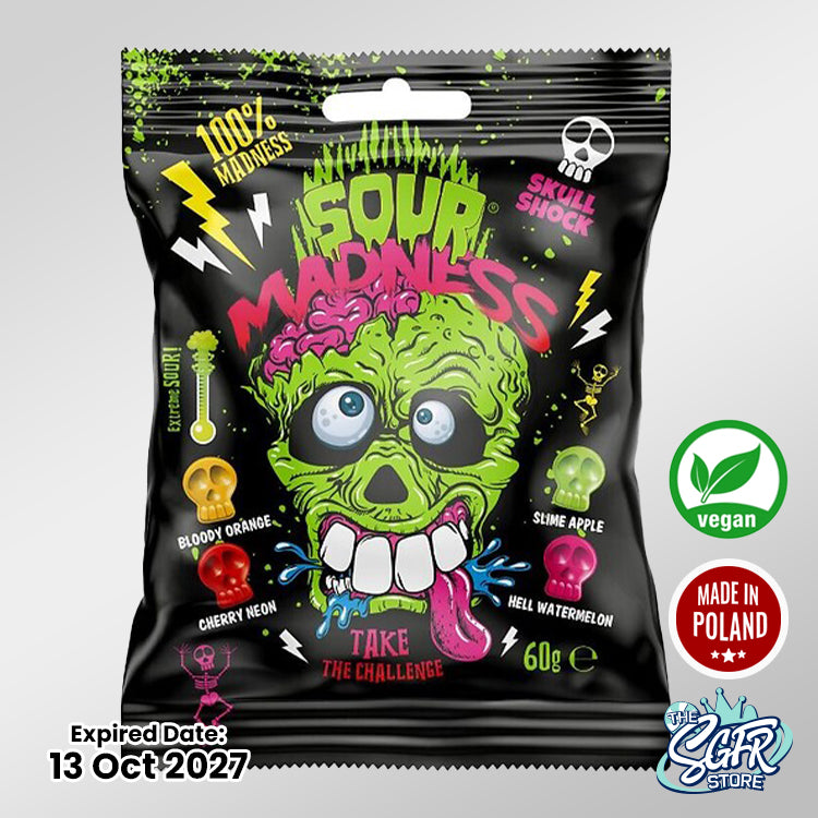 Sour Madness Candy (60g), Vegan