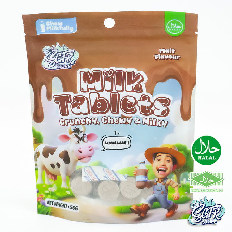 Milk Chocolate Tablets (50g) | The SGFR Store Official Product