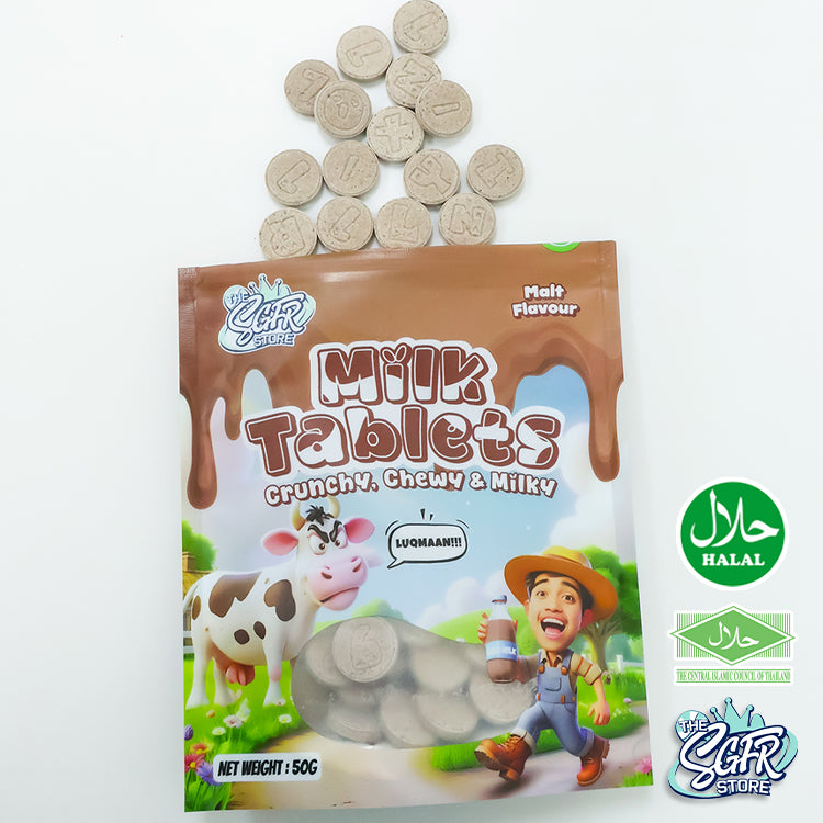 Milk Chocolate Tablets (50g) | The SGFR Store Official Product