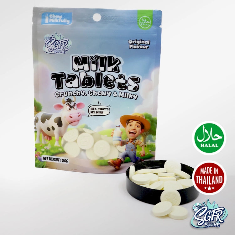 Luqmaan’s Vanilla Milk Tablets (50g)| The SGFR Store Official Product
