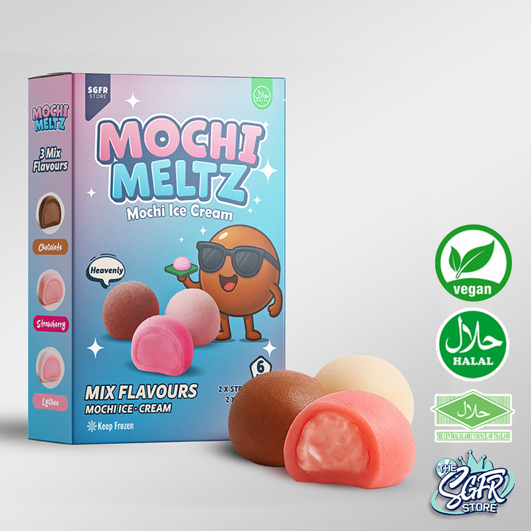 Mochi Meltz, Mix Flavours, Mochi Ice Cream, Vegan