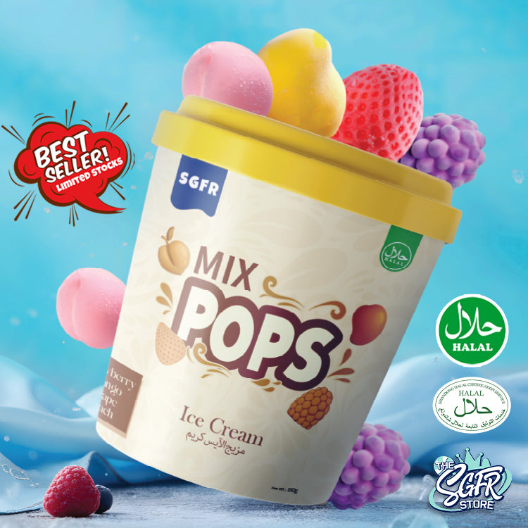 Mix Pops Fruit Ice Cream (150g)