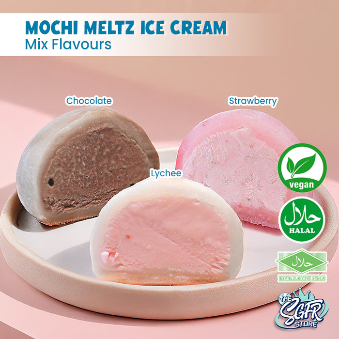 Mochi Meltz, Mix Flavours, Mochi Ice Cream, Vegan