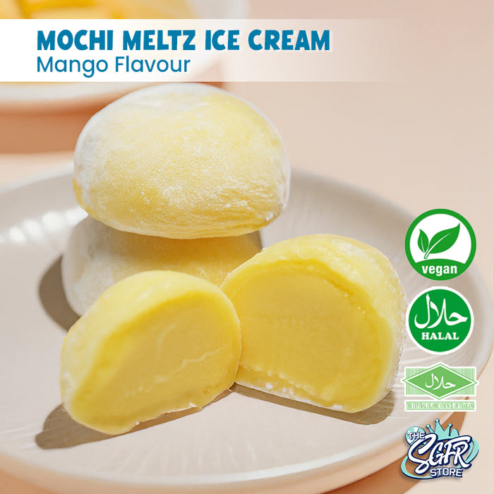 Mochi Meltz, Mango Mochi Ice Cream, Vegan