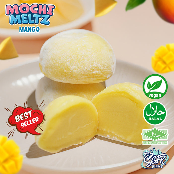 Mochi Meltz, Mango Mochi Ice Cream, Vegan