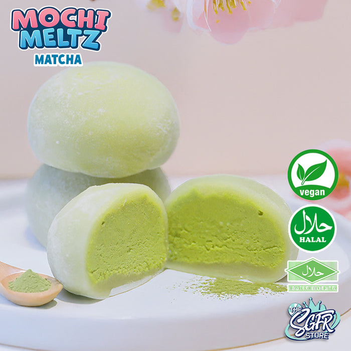 Mochi Meltz, Matcha Mochi Ice Cream, Vegan