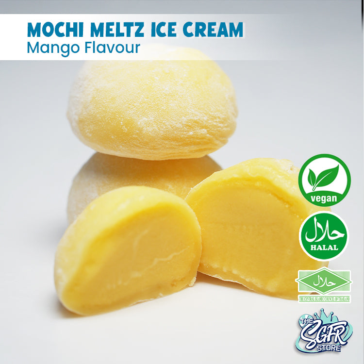 Mochi Meltz, Mango Mochi Ice Cream, Vegan