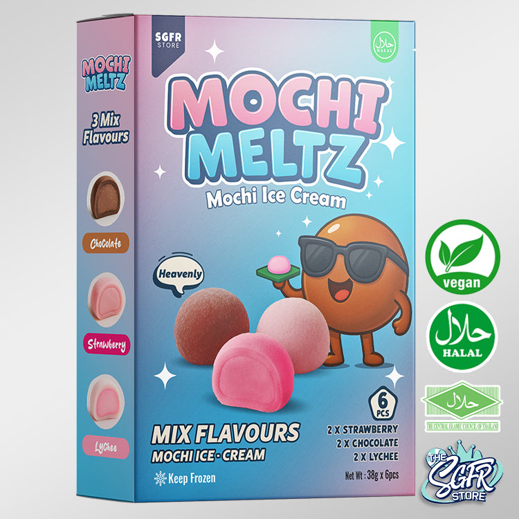 Mochi Meltz, Mix Flavours, Mochi Ice Cream, Vegan