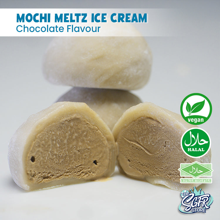 Mochi Meltz, Chocolate Mochi Ice Cream, Vegan