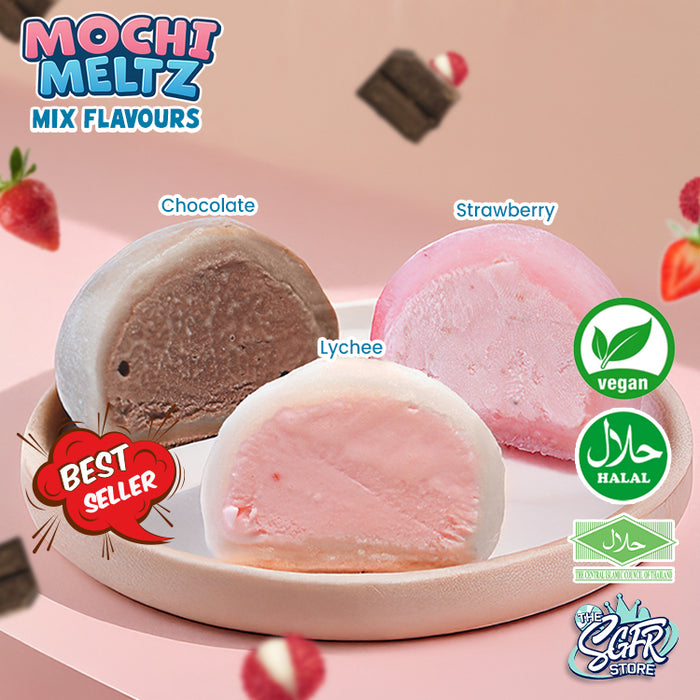 Mochi Meltz, Mix Flavours, Mochi Ice Cream, Vegan