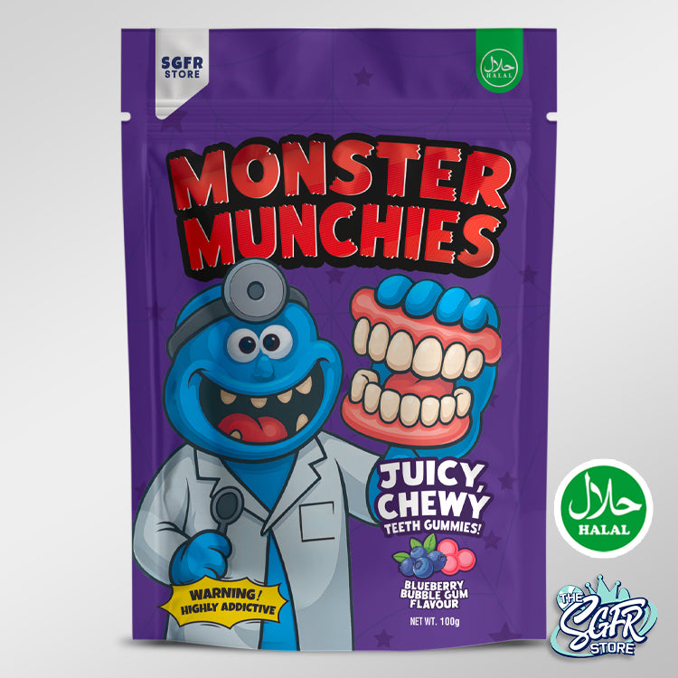 Monster Munchies, bubble gum flavour (100g)