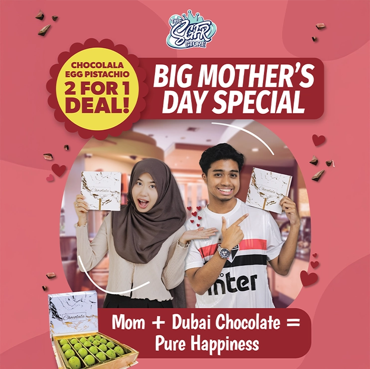 Big Mother's day Special Chocolala Pistachio Kunafa Egg (340g) 2 For 1 Deal!!