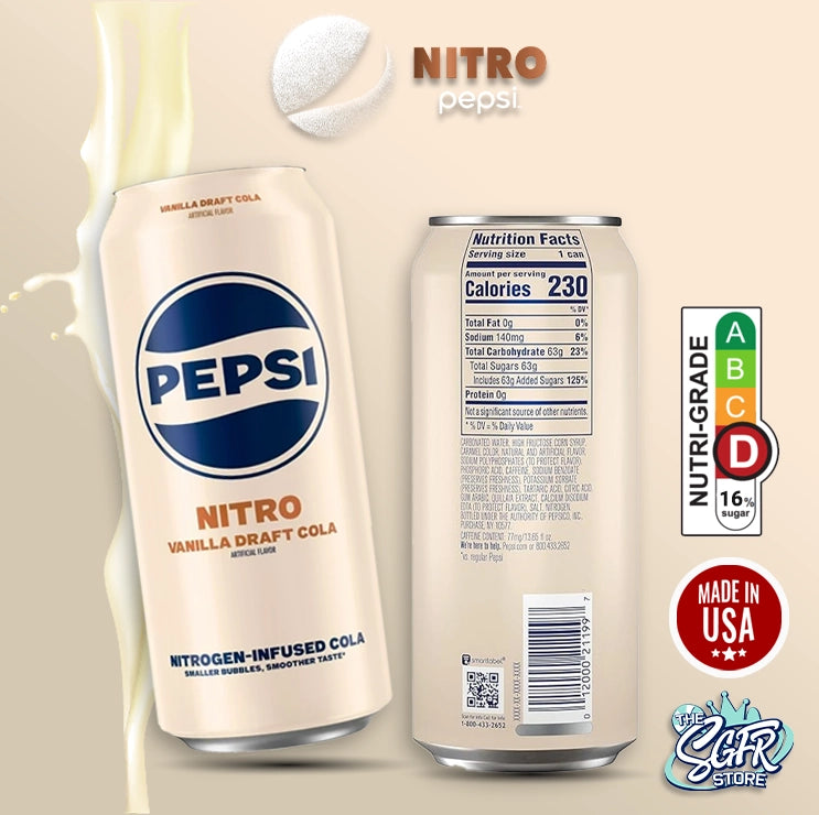 Pepsi Nitro Vanilla (SGFR Best Seller)