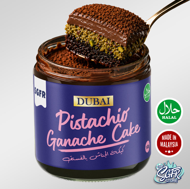 Dubai Pistachio Ganache Cake (160g)