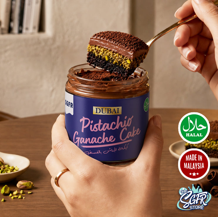 Dubai Pistachio Ganache Cake (160g)